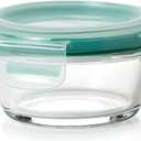 OXO Good Grips 1 Cup Smart Seal Airtight Glass Round Food Storage Container