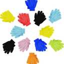 12 Pairs Kids Winter Gloves, Children Bulk Pack Fun Colorful Cute Magic Glove for Boys & Girls Assorted #2, Kids One Size