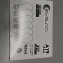 evelor 6-Packs A19 LED Light Bulbs,100 Watt Equivalent,2700K Soft White
