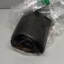 Upgrade Scalloped Embossed Kitchen Mats for Floor 2PCS Cushioned Anti Fatigue Waterproof Foam Kitchen Rugs Non Slip Washable Comfort Standing Mat for Office Sink Laundry, Black (17.3"x30"+17.3"x47")