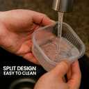 Pack of 3 Snackle Box Container, Portable Snack Box, 8 Compartment Snack Tray with Lid, Divided Serving Tray with Lid and Clear Divided Snack Containers with Lids for Fruit Candy Nuts Veggie