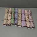 FUN LITTLE TOYS Christmas Crackers, 12 Pack Christmas No Snap Party Favors with Party Hat