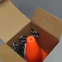 Bedwina Race Car Birthday Party Decorations - (36 Pcs) 12 - 8-Inch Orange Mini Cones for Kids & 24 Black & White Checkered Flags on Sticks - Race Car Themed Birthday Party Decor & Centerpiece Supplies