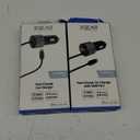 ZGear Fast Charge Car Charger For Lightning Tip 2 Pcs (12Watts and 17Watts)