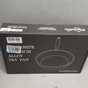 10 Inch Titanium Pans for Cooking, Titanium Frying Pan with Lid