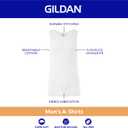 Gildan Men's A-shirt Tanks, Multipack, Style G1104, Grey/Black (5 Pack), Small