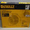 DEWALT DXF2042 Industrial Fan, 20 Inch High Velocity Fans with 3-Speed Adjustable Tilting Head, Drum Fan for Outdoor, House and Warehouse, Yellow