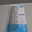 Belkin 12-Outlet Surge Protector Power Strip w/ 12 AC Outlets & 8ft Flat Plug, UL-listed Heavy-Duty Extension Cord for Home, Office, Travel, Computer, Laptop, Charger - 3,940 Joules of Protection