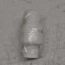 Midline Valve 4I2T114 PVC Inline Check Valve for Backflow Prevention 1-1/4'' Solvent Connections White Plastic