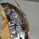 Non-Slip Mahjong Racks with Pushers, 4-Pack Clear Acrylic Racks, American Mahjong Accessories, Gift-Ready Mahjong Gifts (Clear)