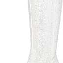 IDIFU IN3 Rhinestone Cowboy Boots For Women Knee High Western Cowgirl Boots Pointed Toe Block Chunky Heels Sparkly Glitter Long Tall Dress Booties Party Bling Shiny Boots (8)