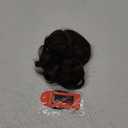 Ponytail Extension, 9" Claw Clip in Short Curly Wavy Ponytails Hair Extensions Jaw Clip on Ponytail Hairpiece for Women Dark Brown