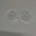 2PCS Wearable Pump Liquid Silicone Replacement Accessory Large Comfortable Flange Inserts for Breast Pump S9 S10 S12 Kmaier Luxlady (24mm)