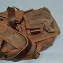 TOURBON Adjustable Tool Belt with Suspenders for Carpenter Framers Construction, Khaki