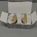 UNIQOOO 10 Pack 3.3" Arch Gold Wood Stand with 1/8" Slot, for Wedding Acrylic Table Number Sign, Wedding Display Stand, Card Holder, Great for Bar Menu, Retail Sign, Party and Events