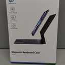 Keyboard Case for iPad 11th (A16, 2025) & iPad 10th Generation, Ultra-Slim Magic Keyboard with Multi-Touch Trackpad, 7 Colors Backlight, Smart Keyboard for iPadA16, Black