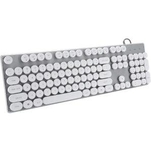 Wired Keyboard - Highly Elastic Floating Keyboard With Backlight Key Caps, Colourful Mixed Light - Illuminated Keyboard