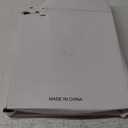 YEAKE Adjustable Flexible Gooseneck Makeup Mirror,360Rotation Folding Portable Desk Vanity Mirror with Stand Shower Shaving Cosmetic Mirror Square Large