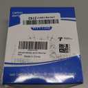Carbon Monoxide Detectors and Natural Gas Detector, 4-in-1 Carbon Monoxide Detectors Plug in, Gas Leak Detector with Dual Alarms, Temperature & Humidity Sensor for Home, RV, White, 2 Pack
