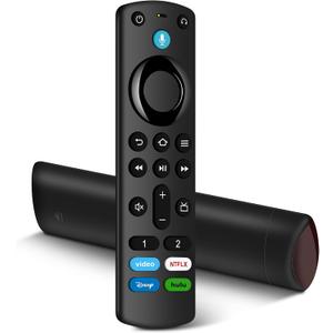 Replacement Firestick Remote Compatible with Insignia TV Stick, for Smart TV 3rd Gen, Cube(2nd Gen/1st Gen/3rd Gen), TVs Stick (2nd Gen/3rd Gen/4k max/Lite) with Voice Controller