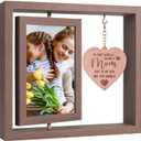 Ithmahco Christmas Gifts From Son - 4x6 Picture Frame, Christmas Frame, Gift For Mom From Daughter Unique, Great Birthday Gifts For Mom, Show How Important She Is To You