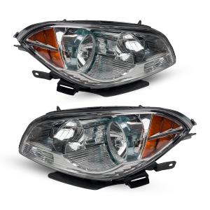 Torchbeam Headlight Assembly Compatible with 2019 2020 2021 2022 2023 Chevy Malibu OE Headlamp Replacement for Black Housing Amber Reflector, Driver Side, GM2502498, 84680167
