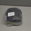 Travel Pillow Vac Compressed Memory Foam Neck Pillow Airplane,Comfortable,Neck Support,Machine Washable,Airplanes Travel Essentials Accessories for Office,Flight,Cars Breaks Sleeping(Black)