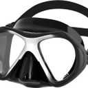 Jadeye Diving Mask - Anti-Fog Tempered Glass, Anti-Leak Silicone Skirt - Scuba Mask, Dive Mask, Snorkel Mask for Adults