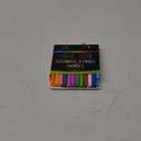 24 Chalk Markers, Liquid Chalkboard Markers with 12 Vibrant Colors, 1mm Fine Points for Acrylic Fridge, Calendar Board, Window, Mirror, Glass