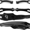 5090120AA Suspension Control Arm Kit Fits for Jeep Cherokee 2014-2022 and for Chrysler 200 2015-2017 5090041AB 5090110AA, Rear Lower Upper Link Arm Left & Right; RK643174 RK643129 RK643161