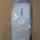 Carex Elongated Hinged Raised Toilet Seat, Adds 3.5 Inches of Height to Toilet, 300 Pound Weight Capacity, Toilet Seat Riser, Elevated Toilet Seat and Handicap Toilet Seat