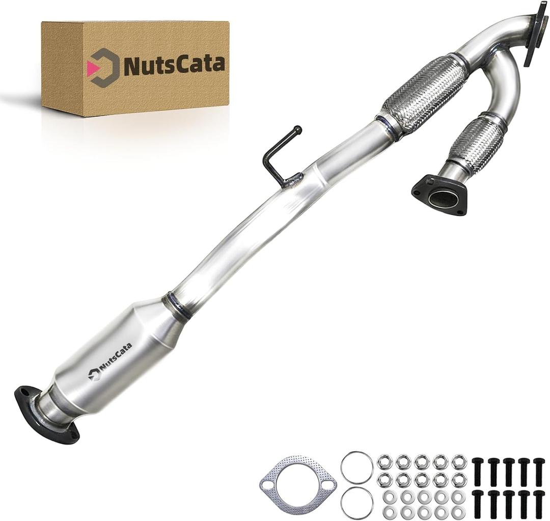 Rear Catalytic Converter with Flex Y Pipe Direct-Fit Compatible with 2009 2010 2011 2012 2013 2014 2015 2016 2017 2018 2019 Nissan Murano 3.5L V6 EPA Compliant Replace OEM 54809