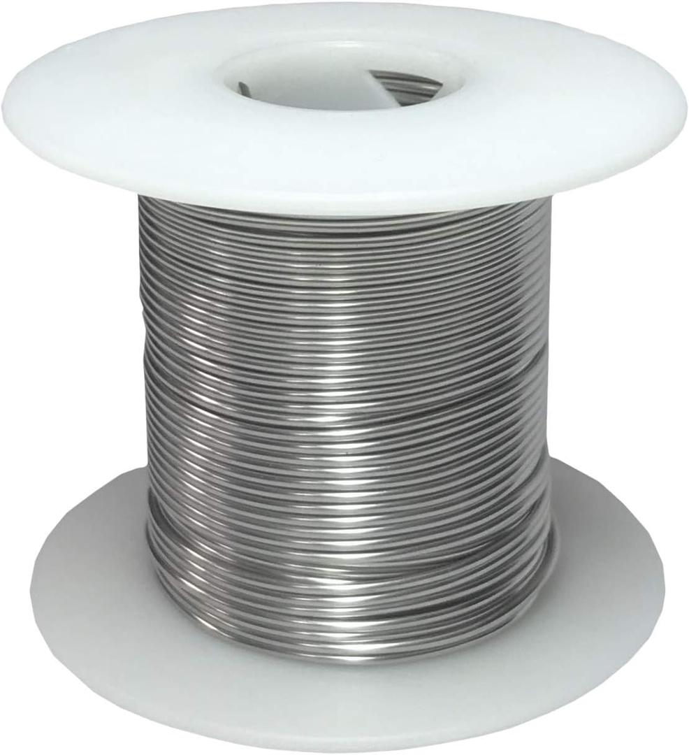 Stainless Steel 316L Wire, 16 AWG Gauge, 0.0508" Diameter, 100 Feet