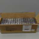 Delamu Over the Door Pantry Organizer, 6-Tier Metal Pantry Door Organization and Storage, Hanging Kitchen Basket Spice Rack Seasoning Shelves, Cabinet Door Organizer for Easy Install,D5xW18xH50inch (Black)