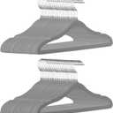 GoodtoU Velvet Kids Clothes Hangers 50 Pack 14.3 Inch Dark Gray