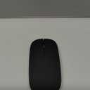 Normdecos Mouse for MacBook Wireless Bluetooth Mouse Laptop MacBook Air Mac Pro Rechargeable Silent PC iPad Optical Mice with Dual Mode Switch Bluetooth 5.2/3.0 and 2.4GHz USB Type-C Receiver Black