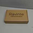Ravinte 10 Pack Square Bar Kitchen Cabinet Handles Matte Black Cabinet Pulls Drawer Pulls with 5 Inch Hole Center Kitchen Cabinet Hardware