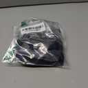 Fitted Leather Belt Clip Case W/Screen Protector (Includes Lanyard) for Dexcom Receiver G6 CGM (Black)