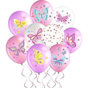 Libima 25 Pcs Butterfly Birthday Decorations Butterfly Birthday Party Balloons Pink Purple Fairy Latex Balloons Decorations for Girls Princess Women Baby Shower Wedding Grad Party Supplies (Classic) Libima 25 Pcs Butterfly Birthday Decorations Butterfly Birthday Party Balloons Pink Purple Fairy Latex Balloons Decorations for Girls Princess Women Baby Shower Wedding Grad Party Supplies (Classic)