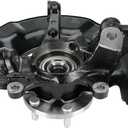 TadaMark Front Left Steering Knuckle & Wheel Bearing Hub Assembly Fit for Toyota Corolla 1.8L 2.4L 2009-2013(Built in USA) for Matrix 1.8L 2009-2013 Replace for 698-381 698381 47781-12260 Driver Side