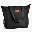 Buringer Large Waterproof Beach Bag for Women Sandproof Tote Bag with Zipper and Pockets Pool Bag for Travel Gym Vacation