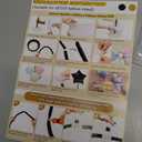 AerWo [Upgraded] Balloon Arch Kit 8.2FT & 6FT, Free Bending Top Half Balloon Arch Stand with Base, Floor Arch Backdrop Stand Frame for Lawn Yard Birthday Wedding Party Christmas Decorations