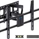 USX STAR Full Motion TV Wall Mount for 37-85 Inch TVs Mounts Up to 132lbs, Fit 16" Wood Stud, Max VESA 600x400mm, Swivel and Tilt Articulating Wall Mount TV Bracket,Fit Most 55+ 65 70 75 inch TVs