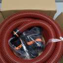 16FT Shop Vac Hose, Dust Collection Hose Kit for Home&Shop Vacuums System with 6 Adapters for Woodworking Power Tool & Sander, Compatible with festool/dewalt/bosch/ryobi/makita, etc Most Multi-Brands