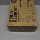 Beast Bond Epoxy Resin - Ultra-Gloss 1 Gallon Kit, Crystal Clear, Self-Leveling, UV & Impact Resistant Resin Kit for Art, Jewelry, Tables & Countertops, Easy 1:1 Mix, DIY Crafts