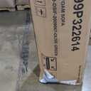 Convertible Sleeper Sofa Bed with Storage Pillow, Corduroy Futon Couch with Sturdy Frame for Small Spaces, Guest Bed, for Home Furniture, Apartment, Living Room, Bedroom (Olive Green)