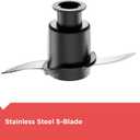 BLACK+DECKER 8-Cup Food Processor, Easy Assembly, Stainless Steel S-Blade, Shred, Slice, Chop, Puree, 450W Motor
