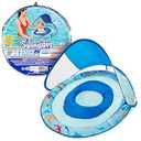 Swimways Baby Spring Float, Baby Pool Float with Canopy & UPF Protection, Swimming Pool Accessories for Kids 9-24 Months, Shark