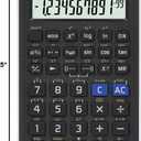Casio fx-260 Solar II Scientific Calculator | 10-Digit Display | Fraction & Trig Functions | Ideal for Middle School, High School Math, Algebra, Trigonometry | Solar Powered