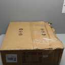 20.47" Round Glass Chandeliers Dining Room Gold Modern Glass Chandelier 8-Lights for Living Room Kitchen Island Entryway Foyer Stairway UL Listed Drum Light Fixture with Crystals